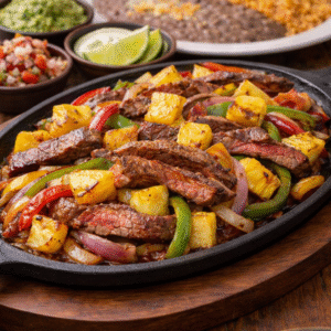 hawaiian steak fajitas