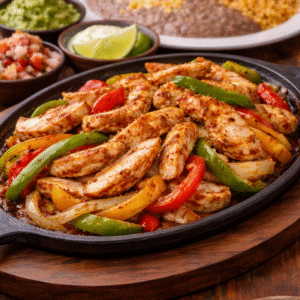 shrimp fajitas