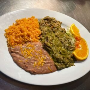 pulled pork in green sauce